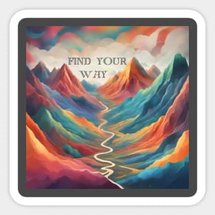 Find Your Way - The Psychedelic Journey Sticker